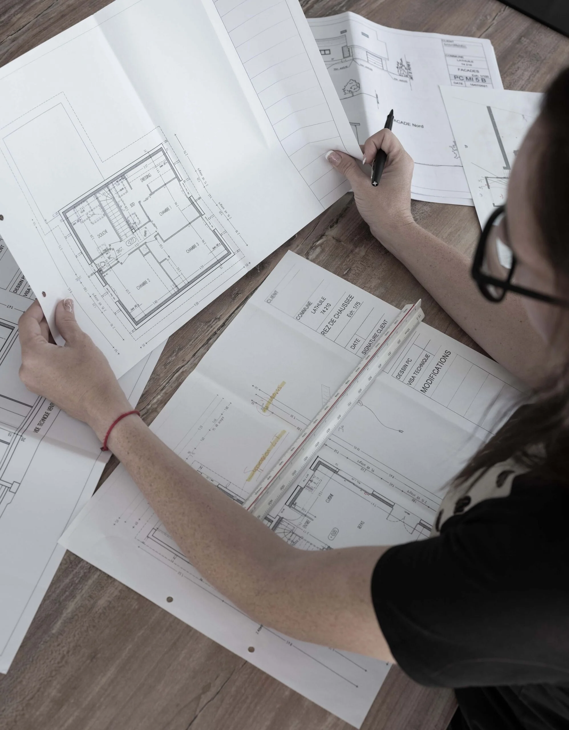 Vision sur plans